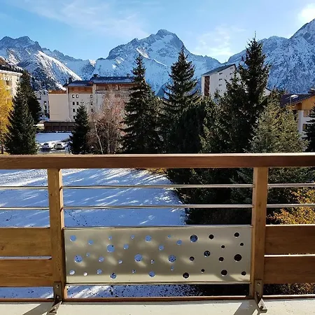 Apartment Studio 5 Pers Skis Aux Pieds 69017